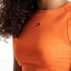 BOXRAW Women Crop Top - Orange