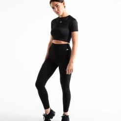 BOXRAW Women Crop Top - Black