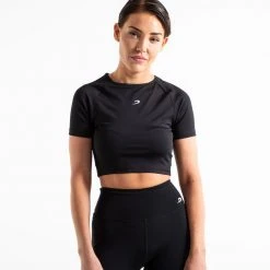 BOXRAW Women Crop Top - Black