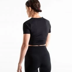 BOXRAW Women Crop Top - Black