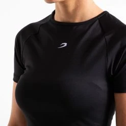 BOXRAW Women Crop Top - Black