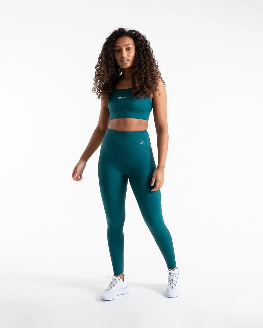 BOXRAW Women Alicia Leggings - Teal 7 BOXRAW Women Alicia Leggings - Teal