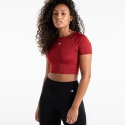 BOXRAW Women Crop Top - Red