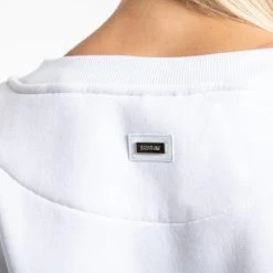 BOXRAW Women Johnson Cropped Sweatshirt - White Clothing