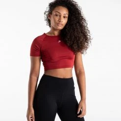 BOXRAW Women Crop Top - Red