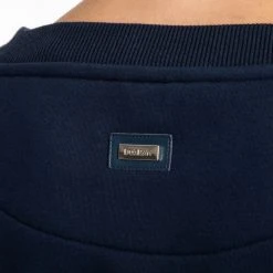 BOXRAW Women Johnson Cropped Sweatshirt - Navy