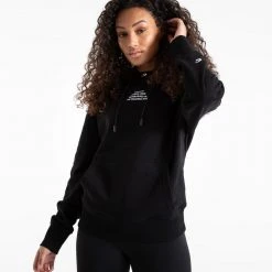 BOXRAW Women Established Unisex Hoodie - Black