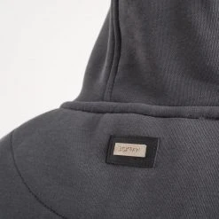 BOXRAW Women New Releases Johnson Cropped Hoodie - Charcoal 13 BOXRAW Women New Releases Johnson Cropped Hoodie - Charcoal