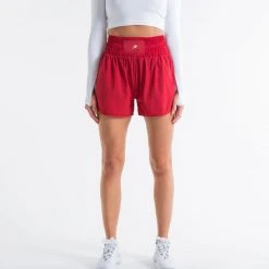 BOXRAW Women Kaliesha Shorts - Red 11 BOXRAW Women Kaliesha Shorts - Red
