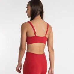 BOXRAW Women Best Sellers Velez Sports Bra - Red 9 BOXRAW Women Best Sellers Velez Sports Bra - Red