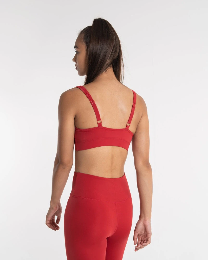BOXRAW Women Best Sellers Velez Sports Bra - Red 4 BOXRAW Women Best Sellers Velez Sports Bra - Red