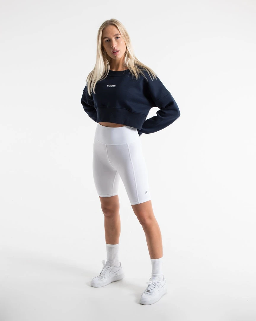 BOXRAW Women Velez Cycling Shorts - White Clothing 2 BOXRAW Women Velez Cycling Shorts - White Clothing