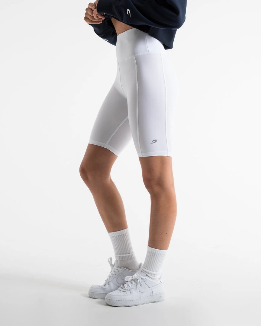 BOXRAW Women Velez Cycling Shorts - White Clothing 4 BOXRAW Women Velez Cycling Shorts - White Clothing