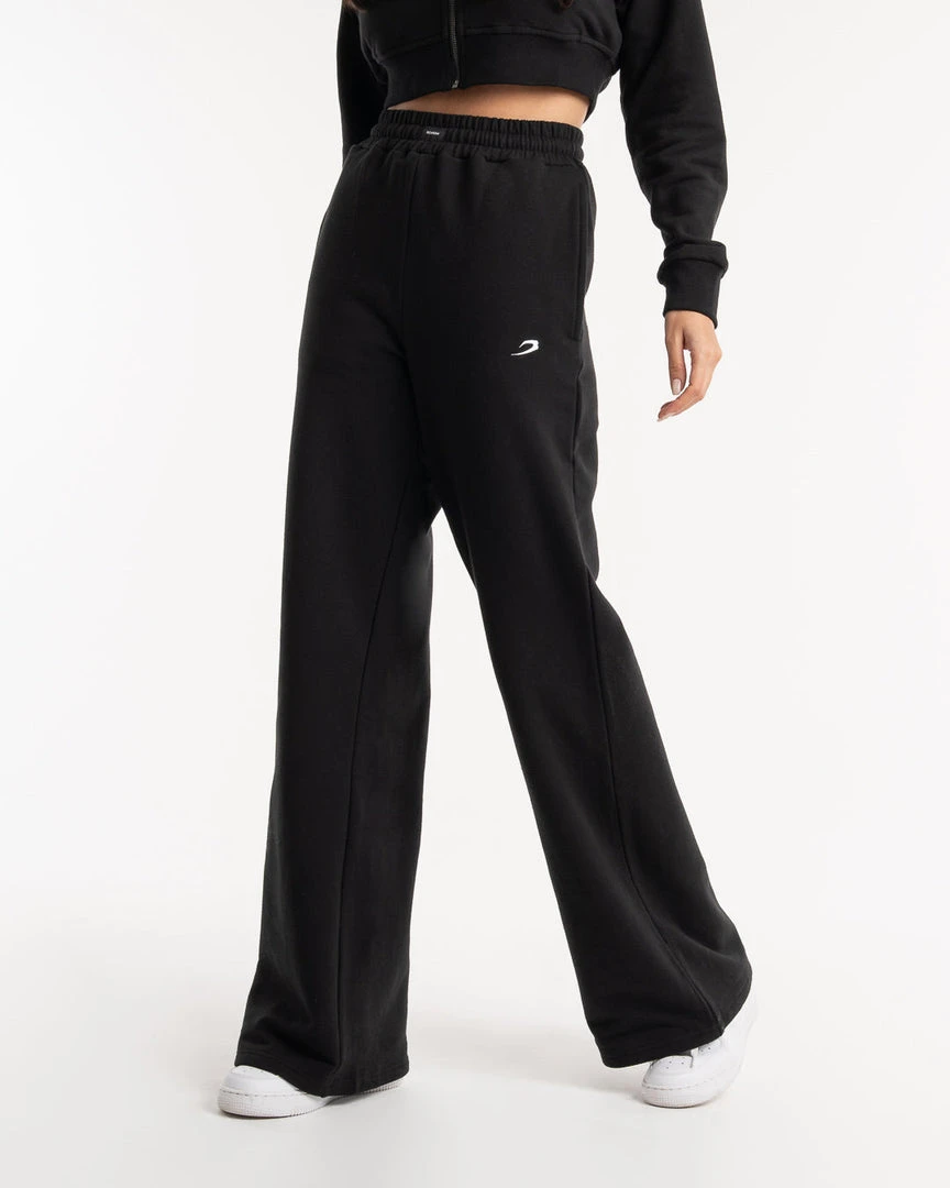 BOXRAW Women Winstone Wide Leg Bottoms - Black New Releases 1 BOXRAW Women Winstone Wide Leg Bottoms - Black New Releases