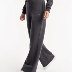 BOXRAW Women Winstone Wide Leg Bottoms - Charcoal