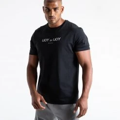 BOXRAW Men Clothing You Vs. You T-Shirt - Black