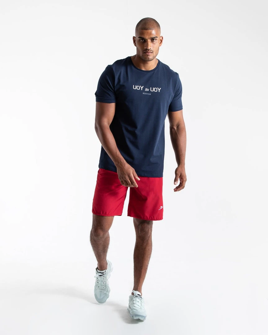 BOXRAW Men Clothing You Vs. You T-Shirt - Navy 2 BOXRAW Men Clothing You Vs. You T-Shirt - Navy