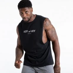 BOXRAW Men Clothing You Vs. You Muscle Tank - Black