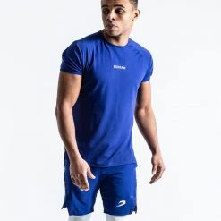 BOXRAW Men SMRT-TEC T-Shirt - Blue Clothing