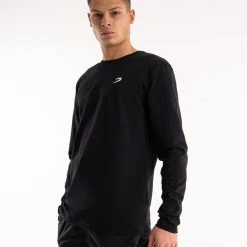 BOXRAW Men Strike Long Sleeve T-Shirt - Black