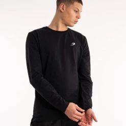 BOXRAW Men Strike Long Sleeve T-Shirt - Black