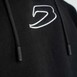 BOXRAW Men Dempsey Hoodie - Black Clothing