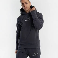 BOXRAW Men Clothing Dempsey Hoodie - Charcoal