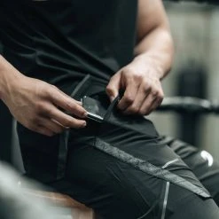 BOXRAW Men Pep Shorts (2-In-1 Training Tights) - Black Boxing Essentials