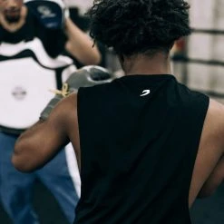 BOXRAW Men Boxing Essentials SMRT-TEC Muscle Tank - White 22 BOXRAW Men Boxing Essentials SMRT-TEC Muscle Tank - White