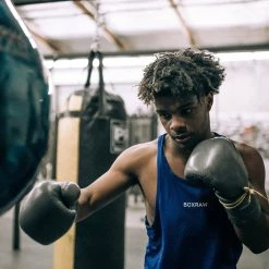 BOXRAW Men Clothing SMRT-TEC Stringer Tank - Blue