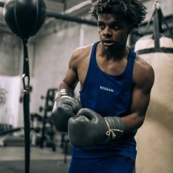 BOXRAW Men Clothing SMRT-TEC Stringer Tank - Blue