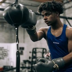 BOXRAW Men Clothing SMRT-TEC Stringer Tank - Blue