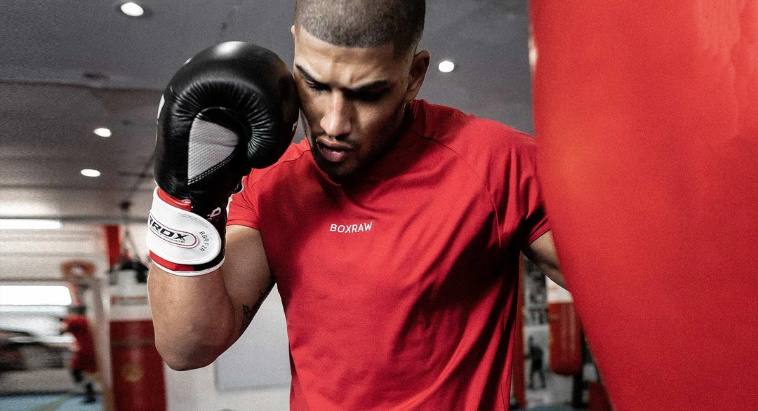 BOXRAW Men SMRT-TEC T-Shirt - Red Clothing 10 BOXRAW Men SMRT-TEC T-Shirt - Red Clothing