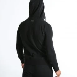 BOXRAW Men Marciano Zip Hoodie - Black