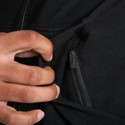 BOXRAW Men Marciano Zip Hoodie - Black