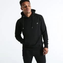 BOXRAW Men Marciano Hoodie - Black Clothing