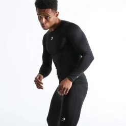 BOXRAW Men Clothing Saddler Compression Top - Black