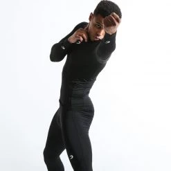 BOXRAW Men Clothing Saddler Compression Top - Black