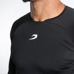 BOXRAW Men Clothing Saddler Compression Top - Black