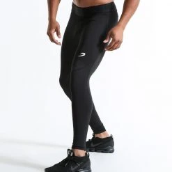 BOXRAW Men Clothing Saddler Compression Tights - Black