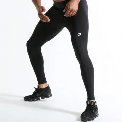 BOXRAW Men Clothing Saddler Compression Tights - Black