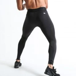 BOXRAW Men Clothing Saddler Compression Tights - Black