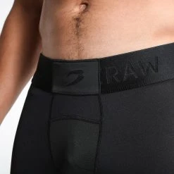 BOXRAW Men Clothing Saddler Compression Tights - Black